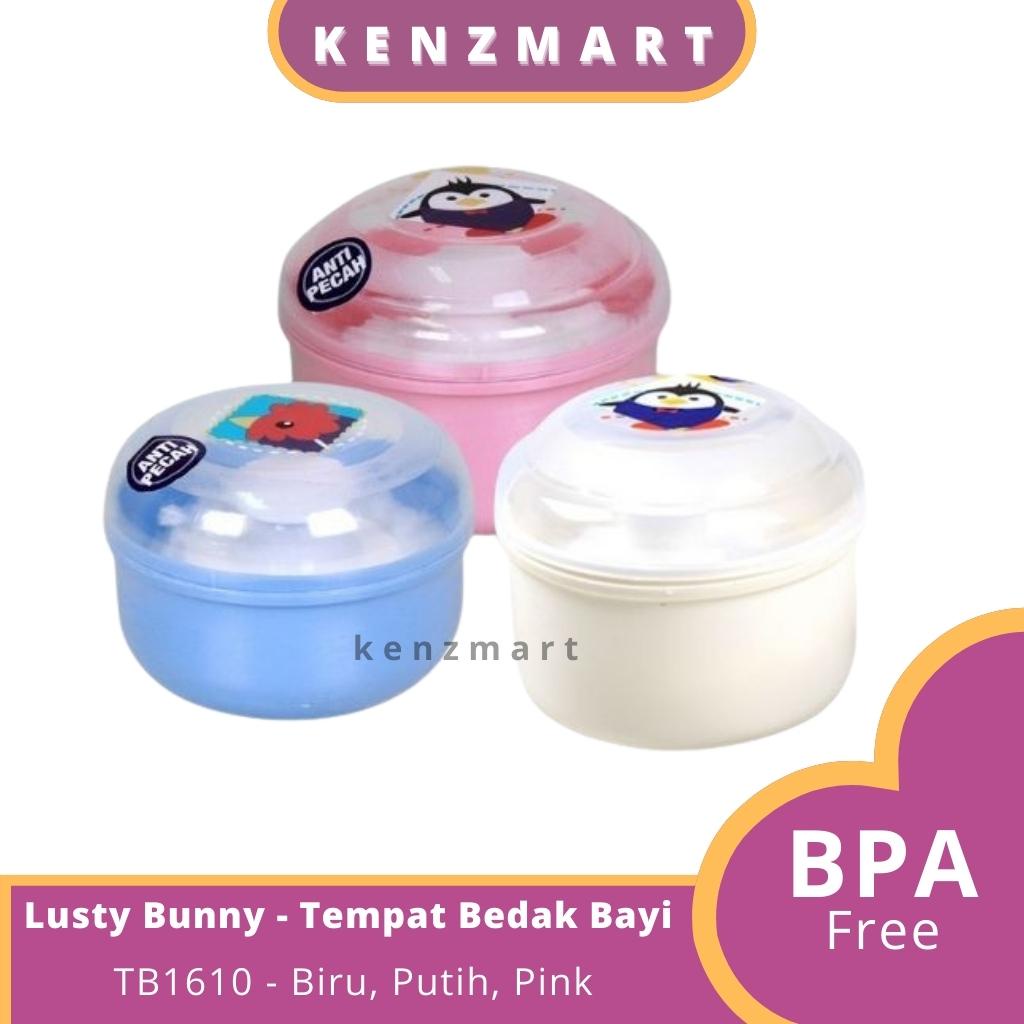 LUSTY BUNNY - TEMPAT BEDAK / BABY POWDER OVAL CASE