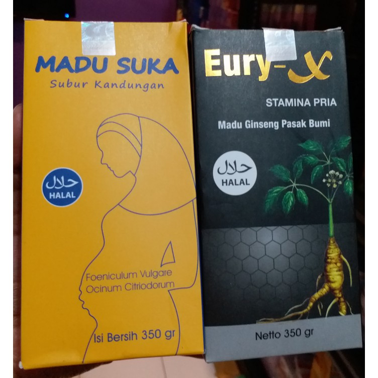 

Paket Madu Penyubur Kandungan dan Madu Eury X - MMD1642