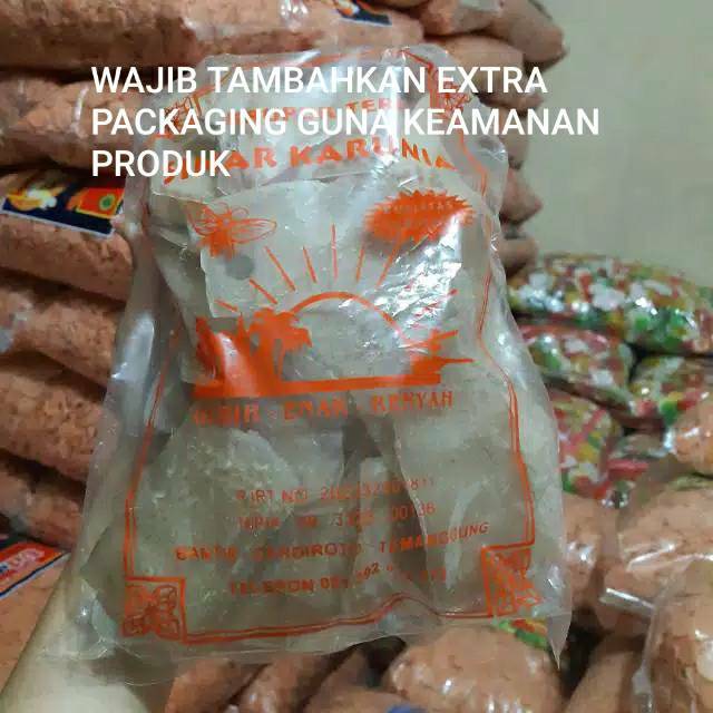 

Kerupuk Teri (kerupuk bantir) khas Temanggung 500gr