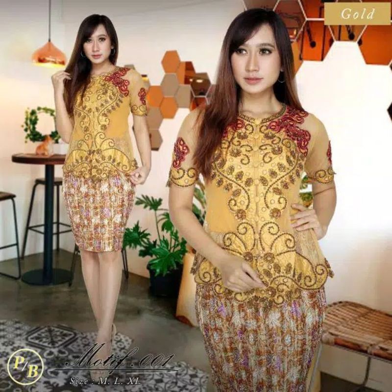 SETELAN KEBAYA PAYET PENDEK/KEBAYA WISUDA/SERAGAMAN KEBAYA PAYET/KEBAYA MODERN/SERAGAMAN NATALAN