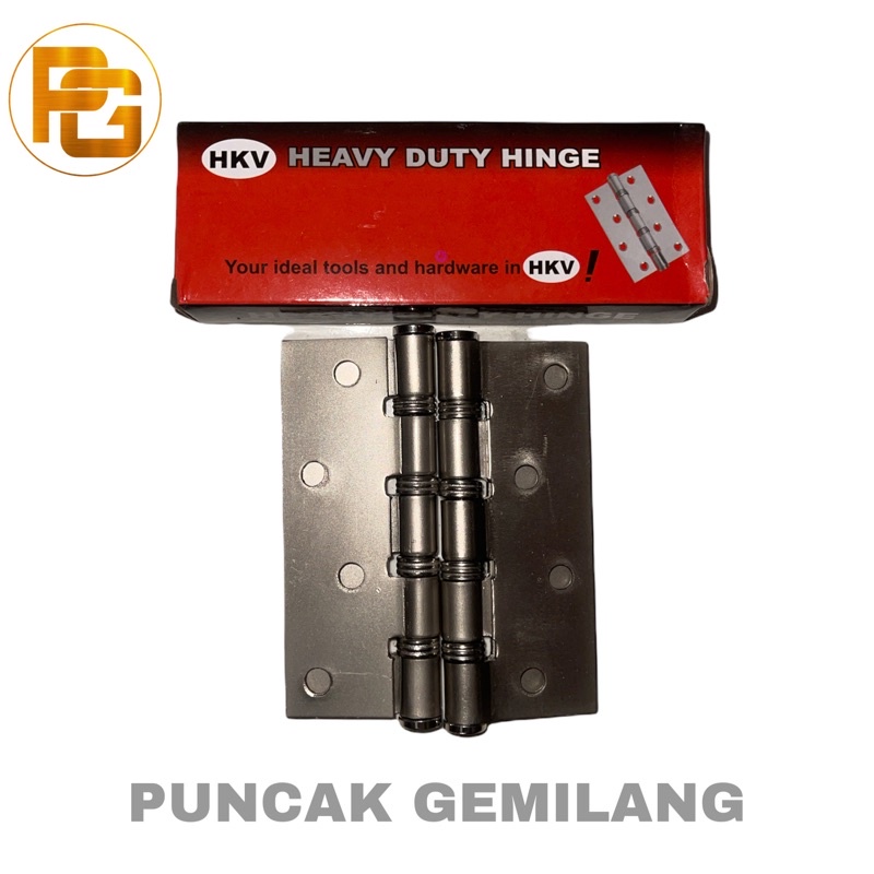Engsel Pintu Tebal HKV 4 inch / Engsel Jendela HKV Berkualitas / Door hinge HKV