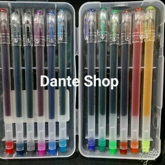 

CVG Pulpen Gel Warna Joyko GPC 247 S / Colour Gel Pen ( 12 Warna ) Terkini