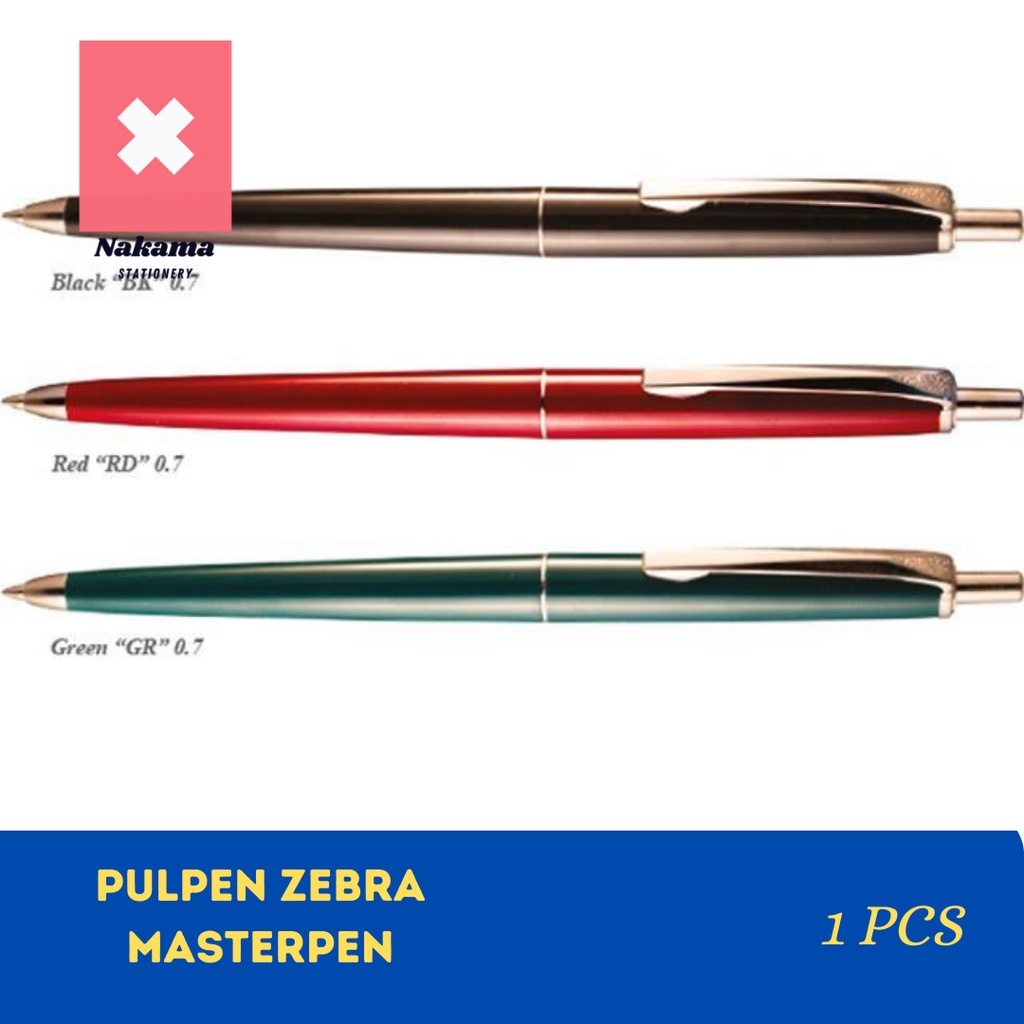 

Pulpen ZEBRA Pen Masterpen
