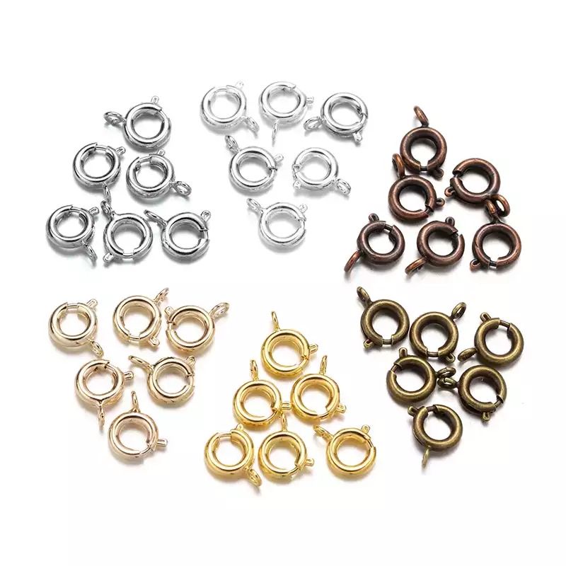 10 Pc Kaitan Kalung/ Kaitan Gelang Model Bulat