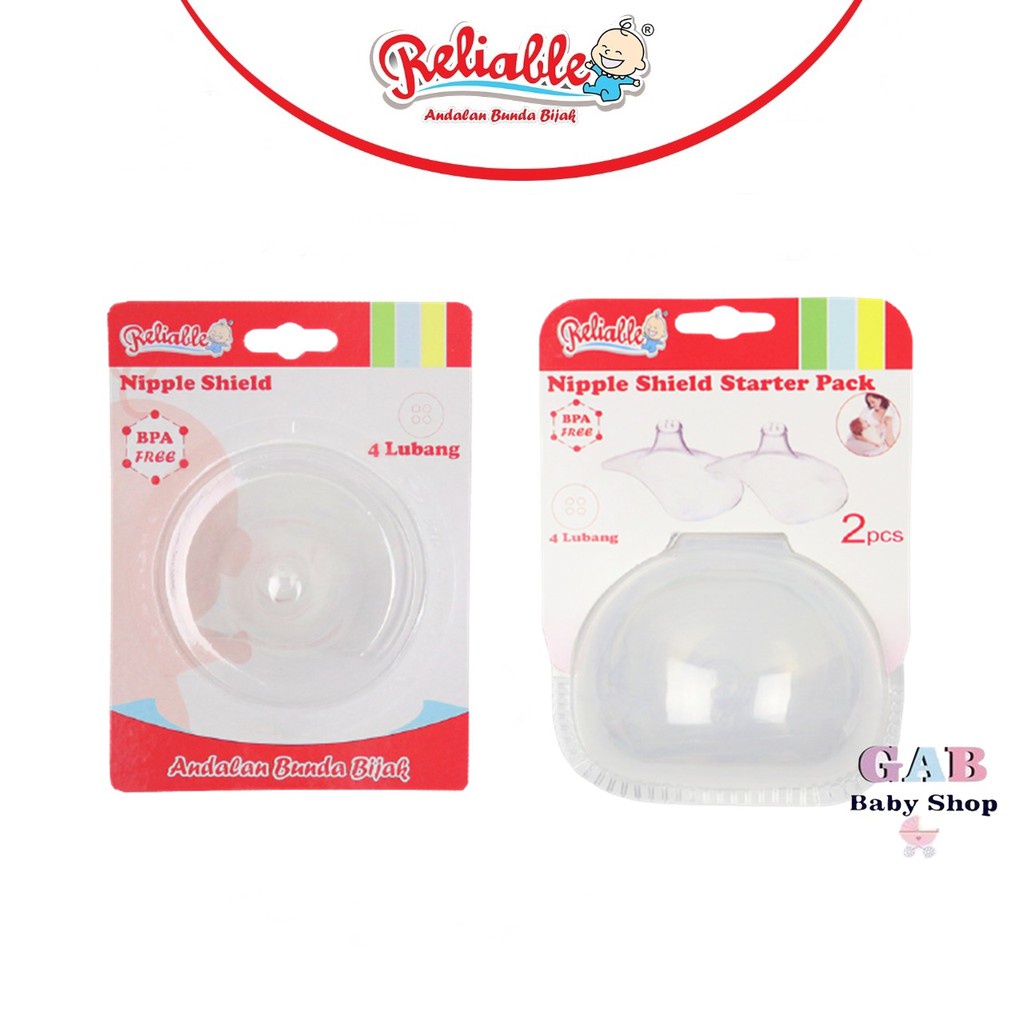 RELIABLE Nipple Shield (Penyambung ASI/ Sambungan Puting) 8846 8847