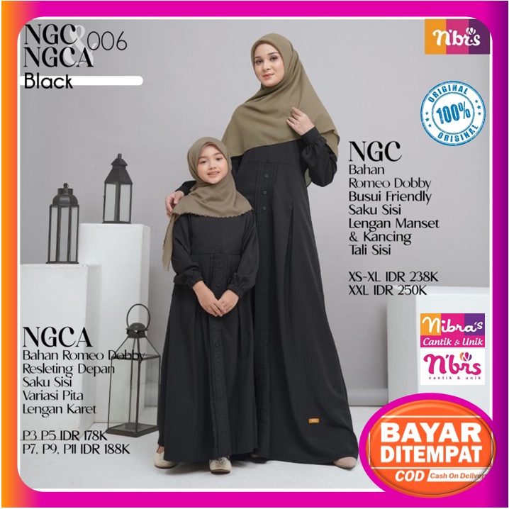Gamis Couple Ibu Dan Anak Perempuan Baju Gamis Dress Dres Couple Cople Ibu Dan Anak Wanita Terbaru N