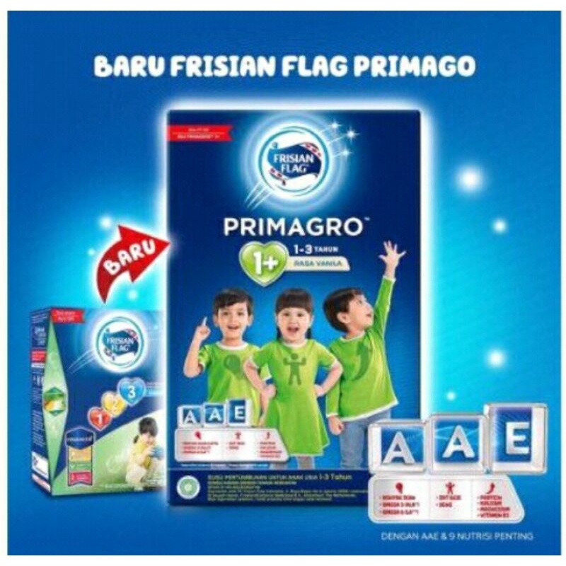 Susu Frisian Flag Primagro 1+ madu 150gr