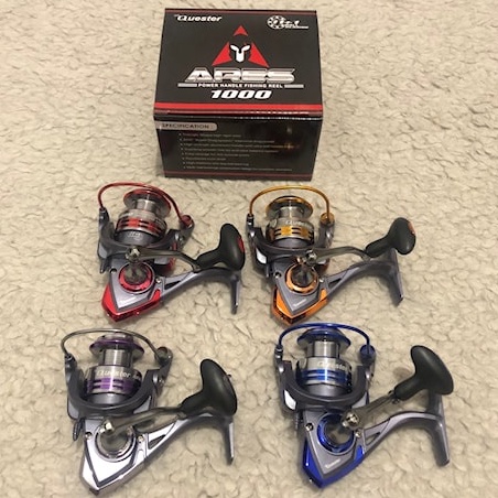Reel Pancing YUU QUESTER Ares 1000 Power Handle Handel Ril Mini
