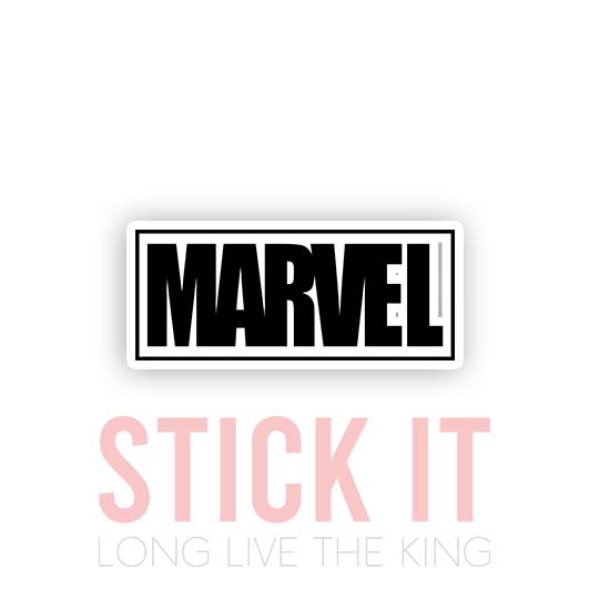 

Stiker sablon setrika DTF kaos baju sticker vinyl marvel 11