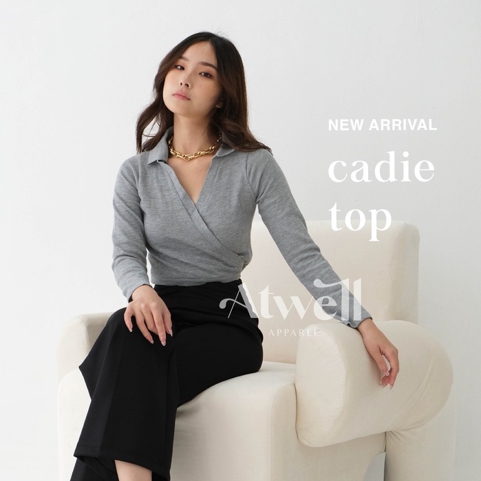 Cadie Wrap Knit Top