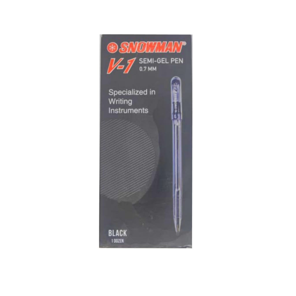 

Pen Snowman V-1 Hitam - Isi 12