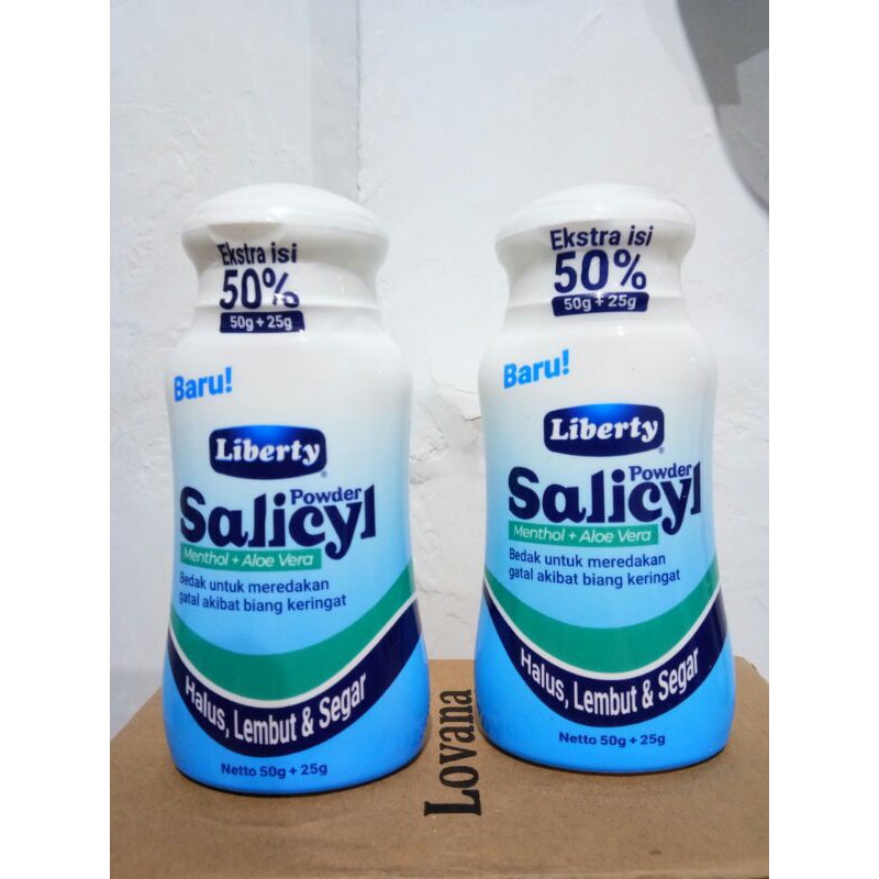 Salicyl bedak 75 gram  PENGGANTI BEDAK PUROL EXP 2026
