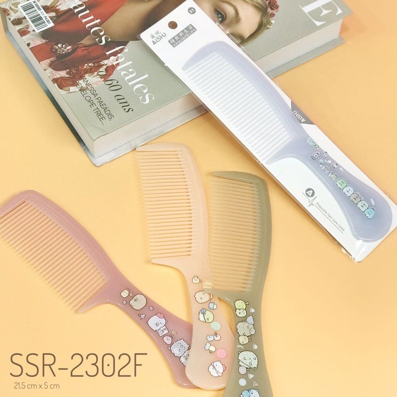 sisir gagang besar high quality tebal sisir rambut premium