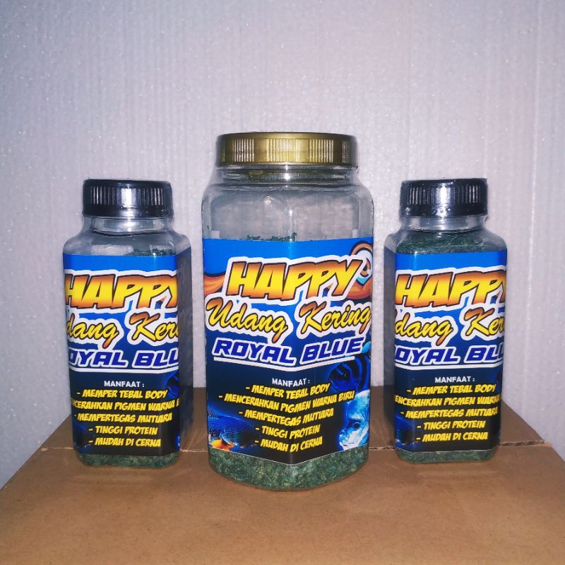 Happy Udang Kering Super Red/Yellow/Blue