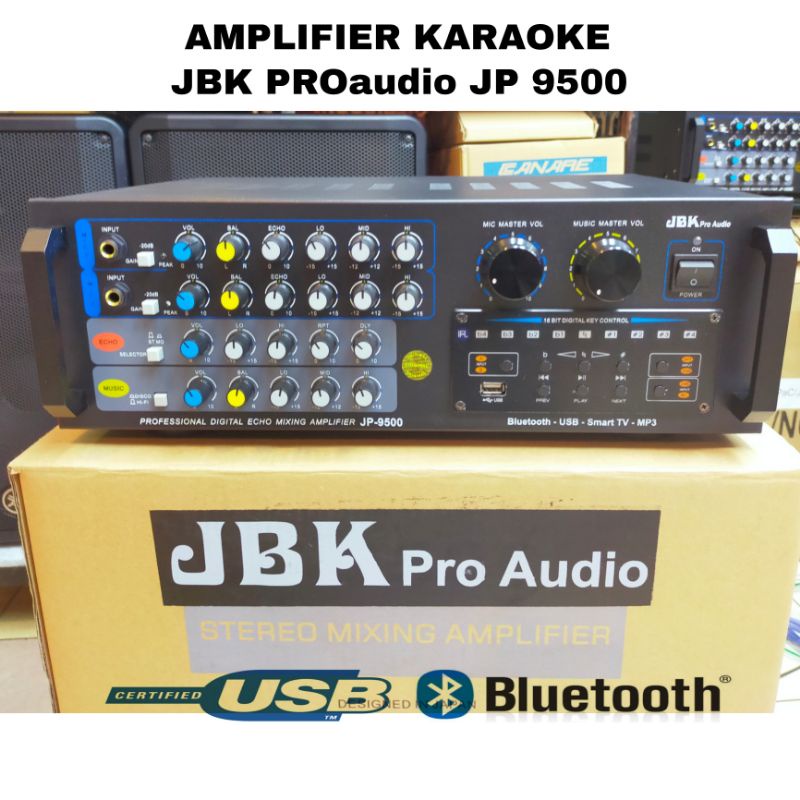 Power Ampli JBK PROaudio JP 9500 (950 watt) Bluetooth