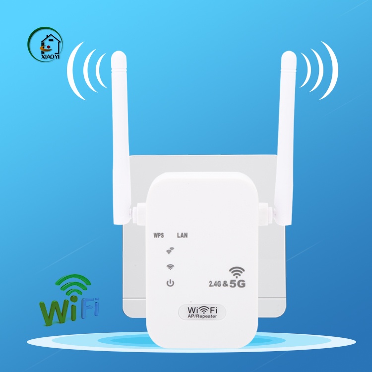 Wireless WiFi Repeater Router Jangkauan sinyal Extender 5G 1200Mbps dual band wifi Amplifier