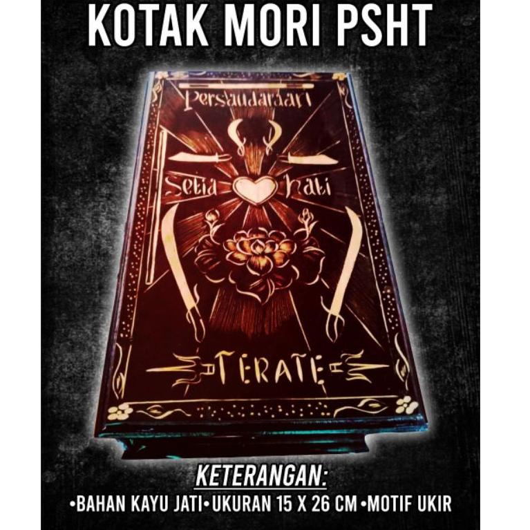 ci✱Ready✧ KOTAK MORI UKIR PSHT KOTAK MORI PSHT KOTAK MORI LAFADS KOTAK MORI LAMBANG PSHT KOTAK MORI