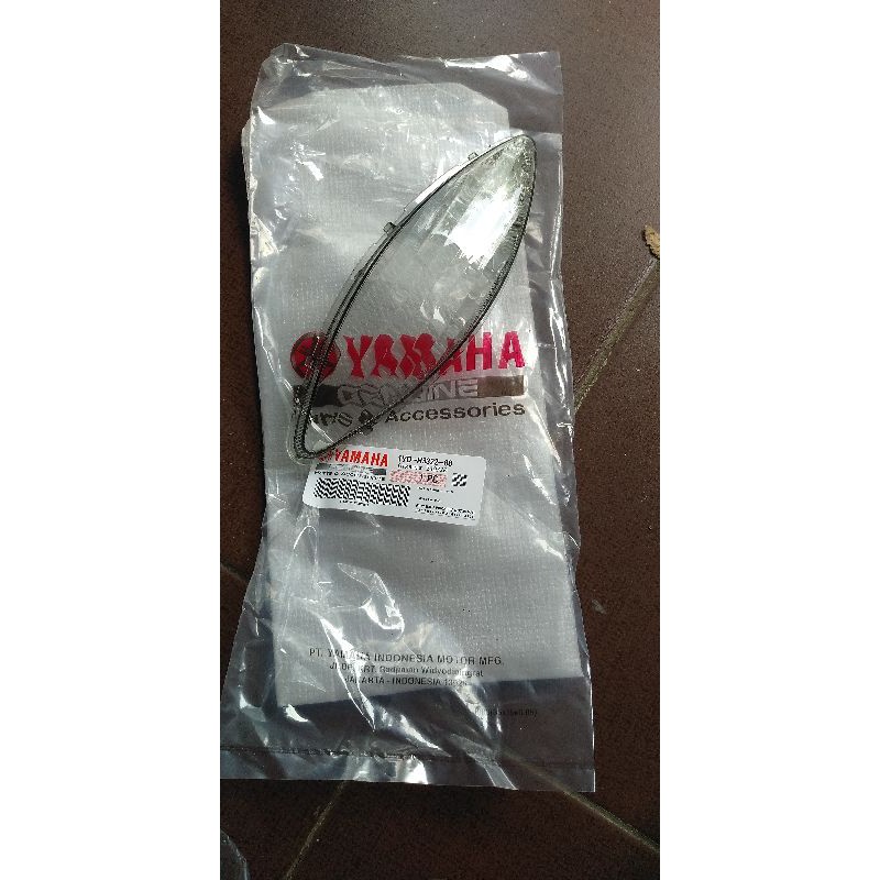 Kaca mika lampu sen sein depan kanan fino fi 115/125 grande original