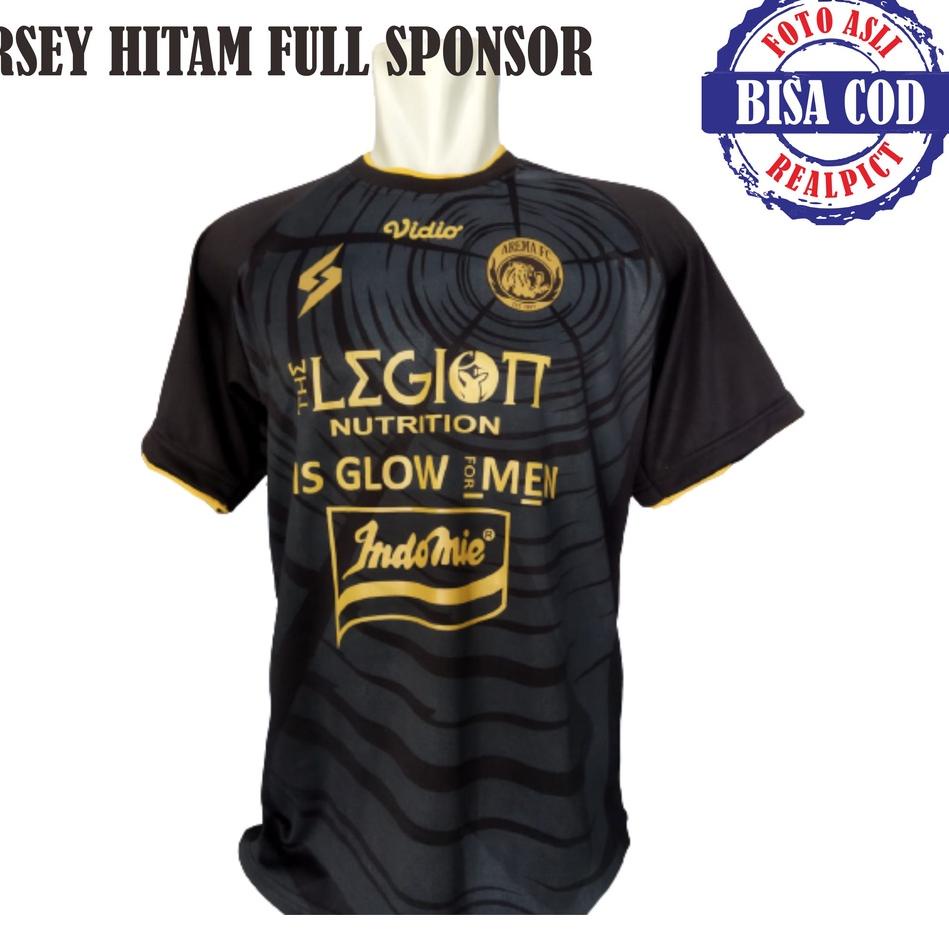 [PRODUK LSLMV] jersey arema baju kaos arema 2021-2022 biru hitam navi bahan drivit FCI