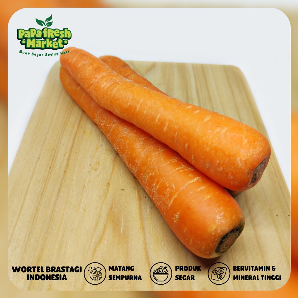 

Wortel brastagi - ( 500 Gr )