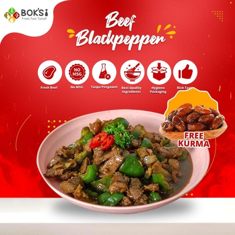 

BOKSI Beef Blackpepper