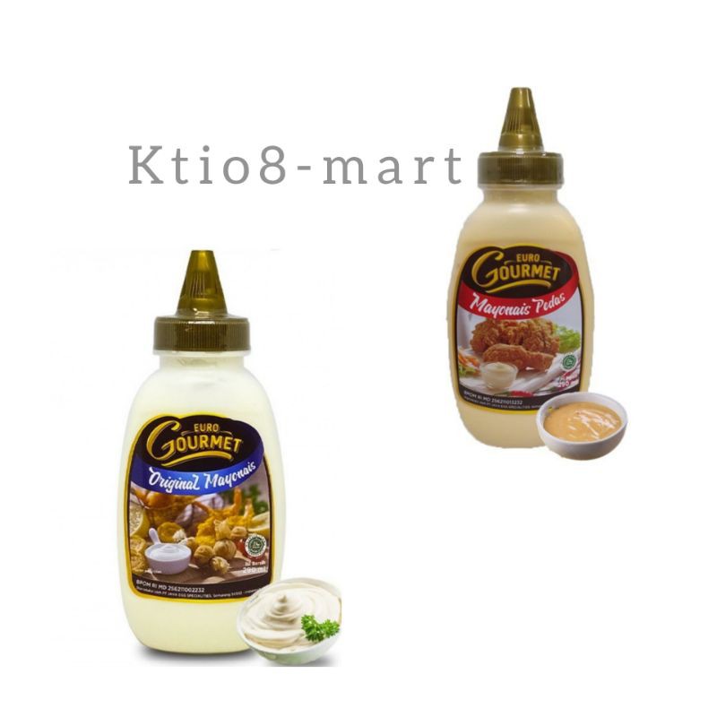 

Mayonaise Euro Gourmet Original/Hot Spicy 290ml/Import