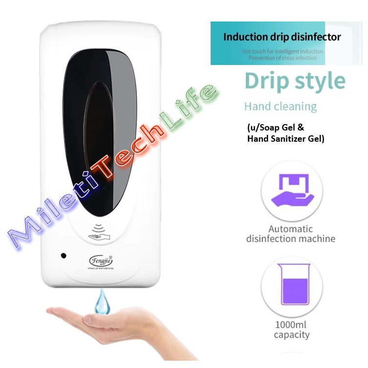 F1409i Automatic Soap Dispenser FOAM GEL SPRAY Hand Sanitizer Otomatis