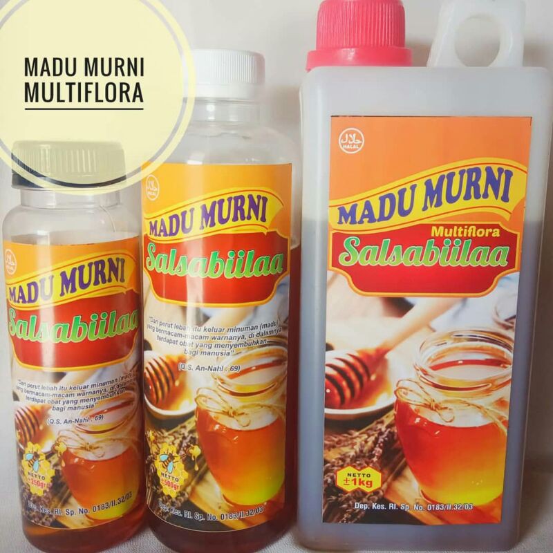 

madu murni multiflora 500gr