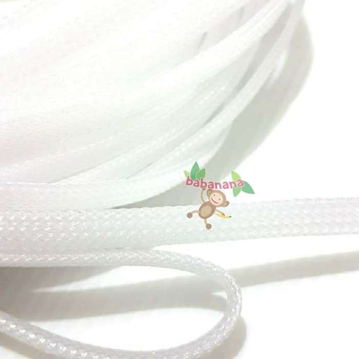 Pembungkus Kabel 6 mm Clear Cable Sleeve braided nylon