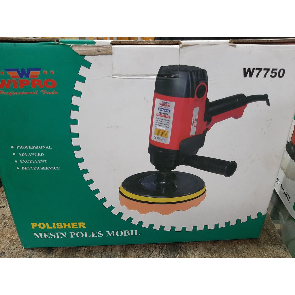 Jual Mesin Poles Mobil Wipro W Inch Shopee Indonesia