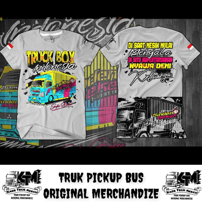 Kaos Truck Box Indonesia / Kaos Truk Boks / Kaos Truck Box Indonesia / Kaos Truck Original / Atasan 