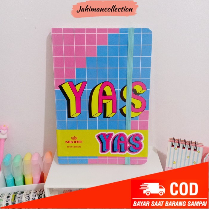 

✨ BISA COD ✨ Note Book Buku Catatan Hard Cover Girl Power MB0107 - Yas
