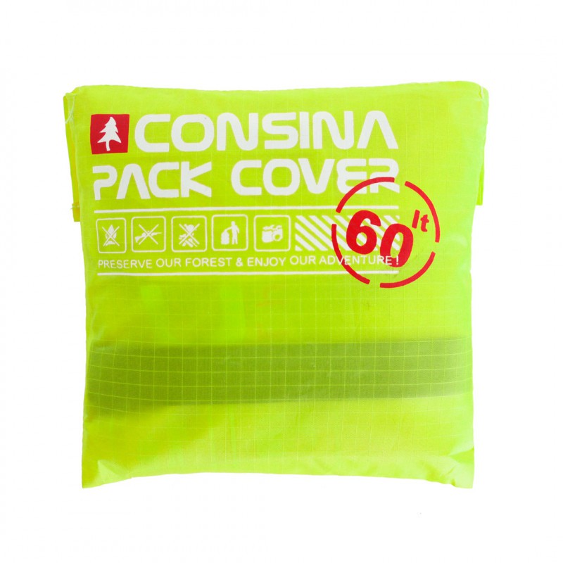 Rain Cover Bag Consina 50 60 Liter Original