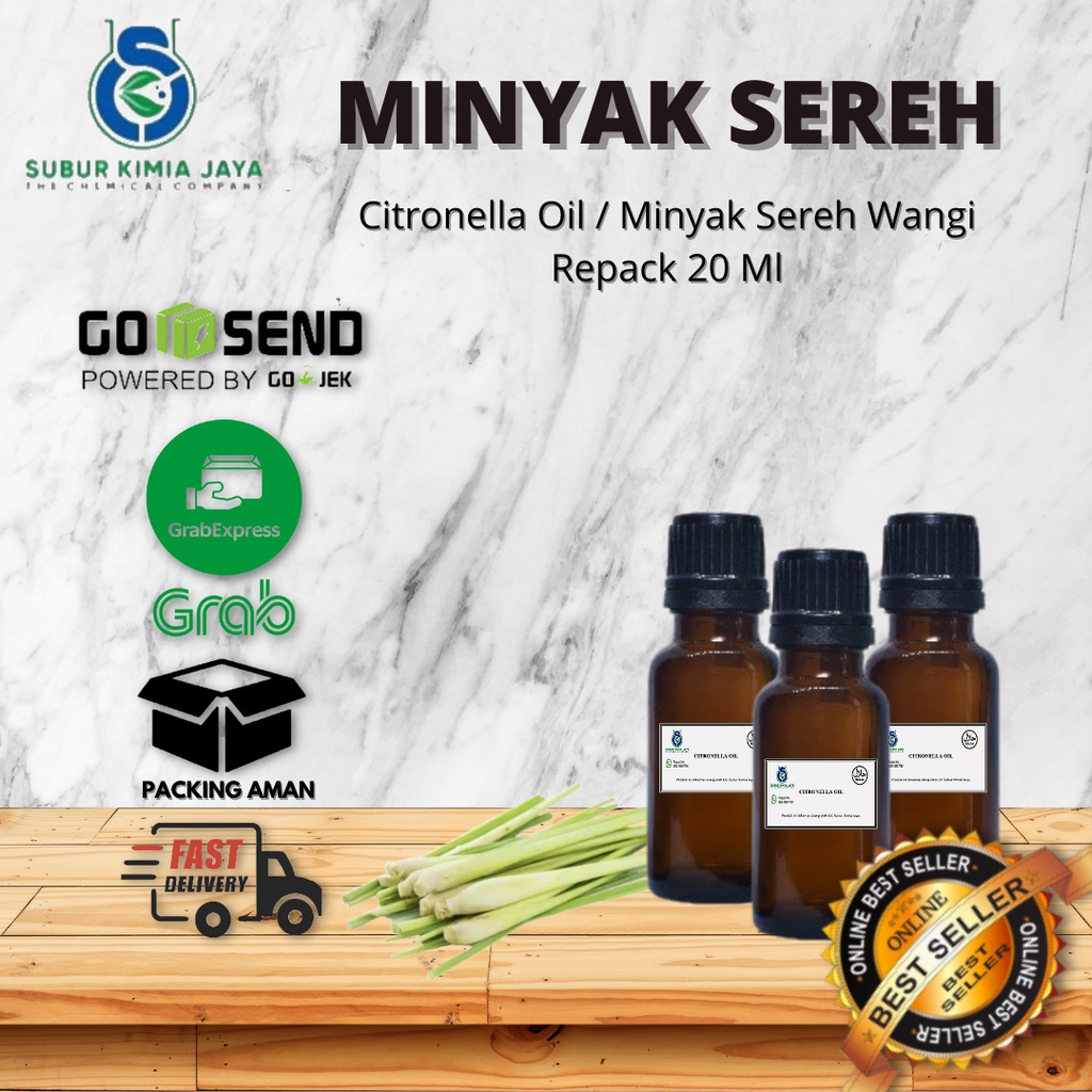 

Minyak Sereh Wangi Citronella Oil 20 ml Premium