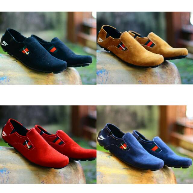 DISKON DR. KEVIN MEN CASUAL SHOES SLIP ON 13184 - BLACK SLIP ON PRIA