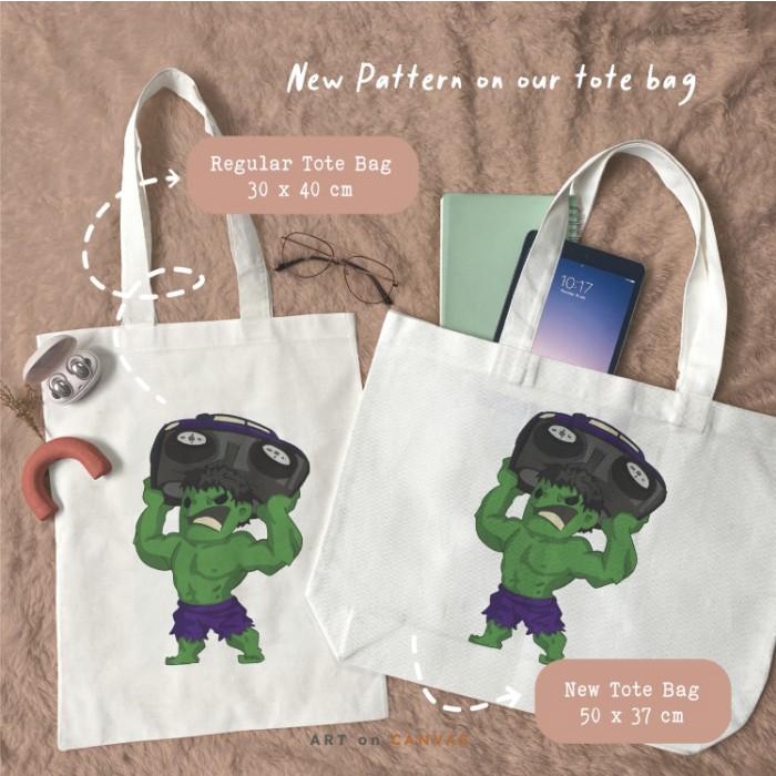 

Kanvas | 30X40Cm Paint By Numbers Tote Bag Superhero Edition | By Artoncanvas