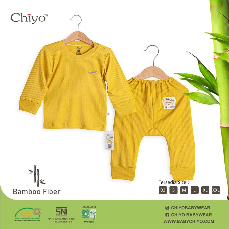 SETELAN CHIYO BAMBOO PANJANG SIZE XL &amp; XXL