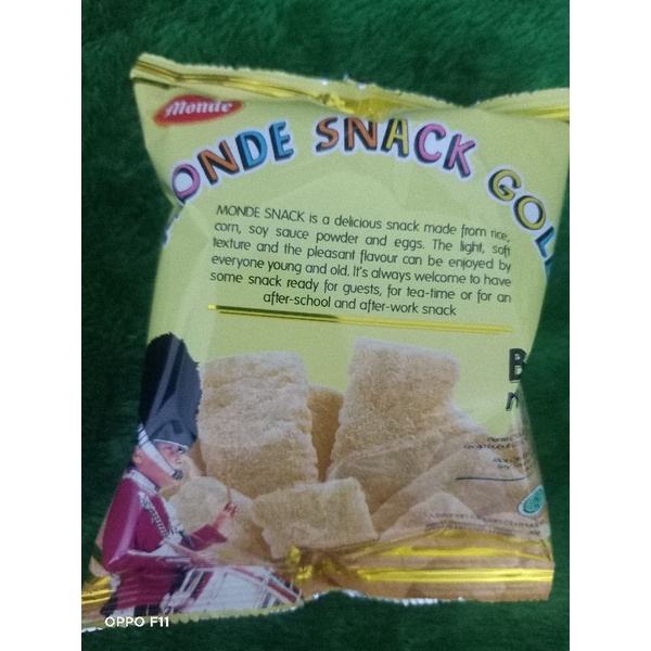 

monde sneck gold