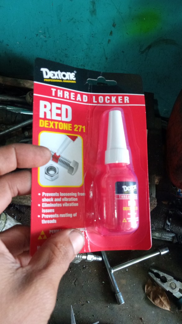 Dextone Thread Locker 271 Lem Baut Loctite 50ml