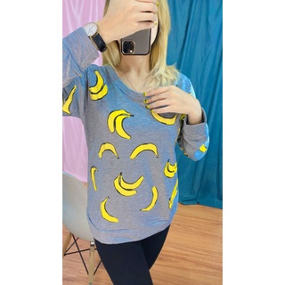 RX FASHION - LIMITED SALE SWEATER BANANA/BANANA CROP