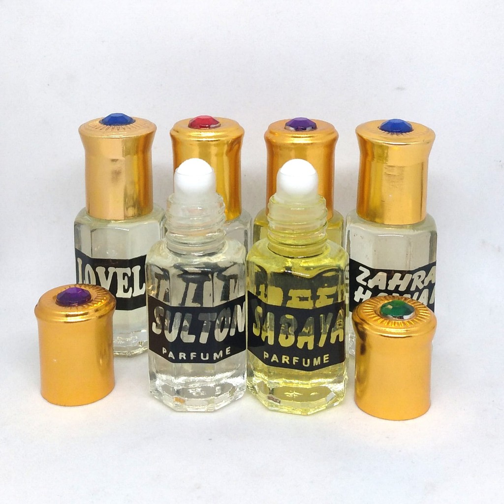 PARFUM ORIGINAL MURNI 100 %  rol on 3ML 6ML &amp; 12 ML (AROMA BISA PILIH),PARFUM MURNI,PARFUM SOLAT