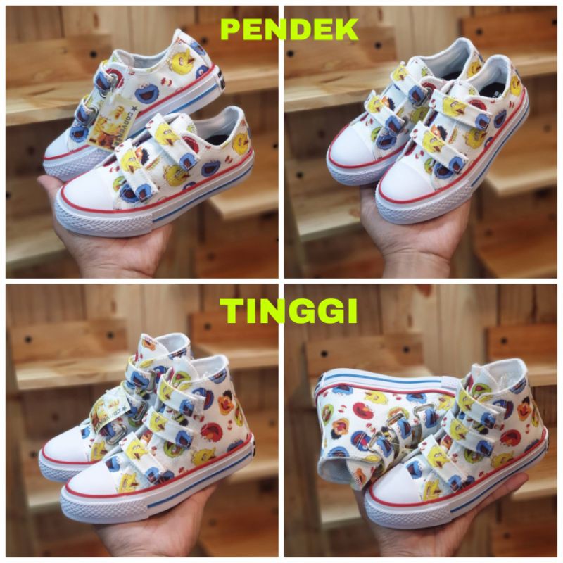 SEPATU CONVERSE ANAK ELMO PREMIUM HIGH QUALITY SEPATU ANAK ANAK KADO KIDS