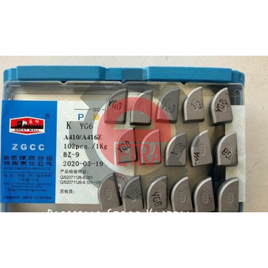 Mata Widia A416Z YG6 Mata Bubut mata bor sumur Tricon - box