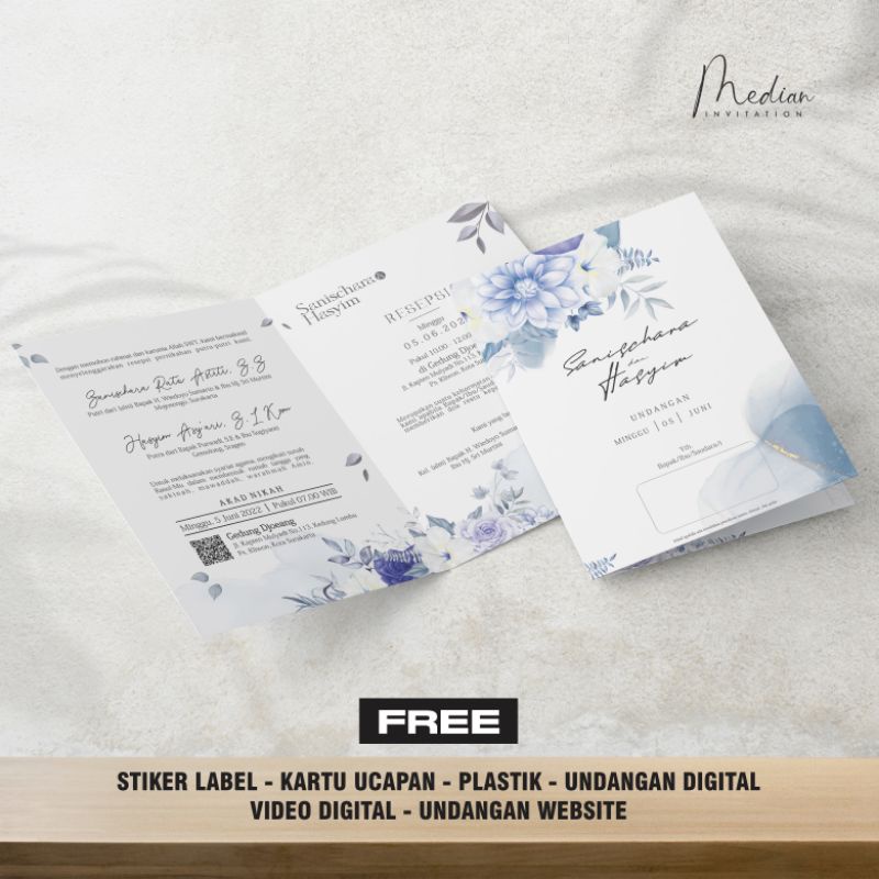 Jual Undangan Aesthetic // Undangan Minimalis // Undangan Murah