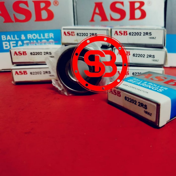 Bearing / Laker / Laher 62202 2RS ASB