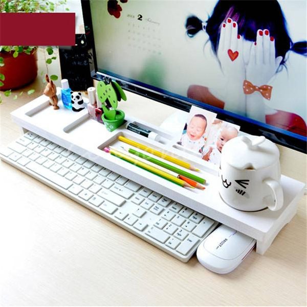 Keyboard Desktop Storage Organizer Meja Mini Laptop Komputer