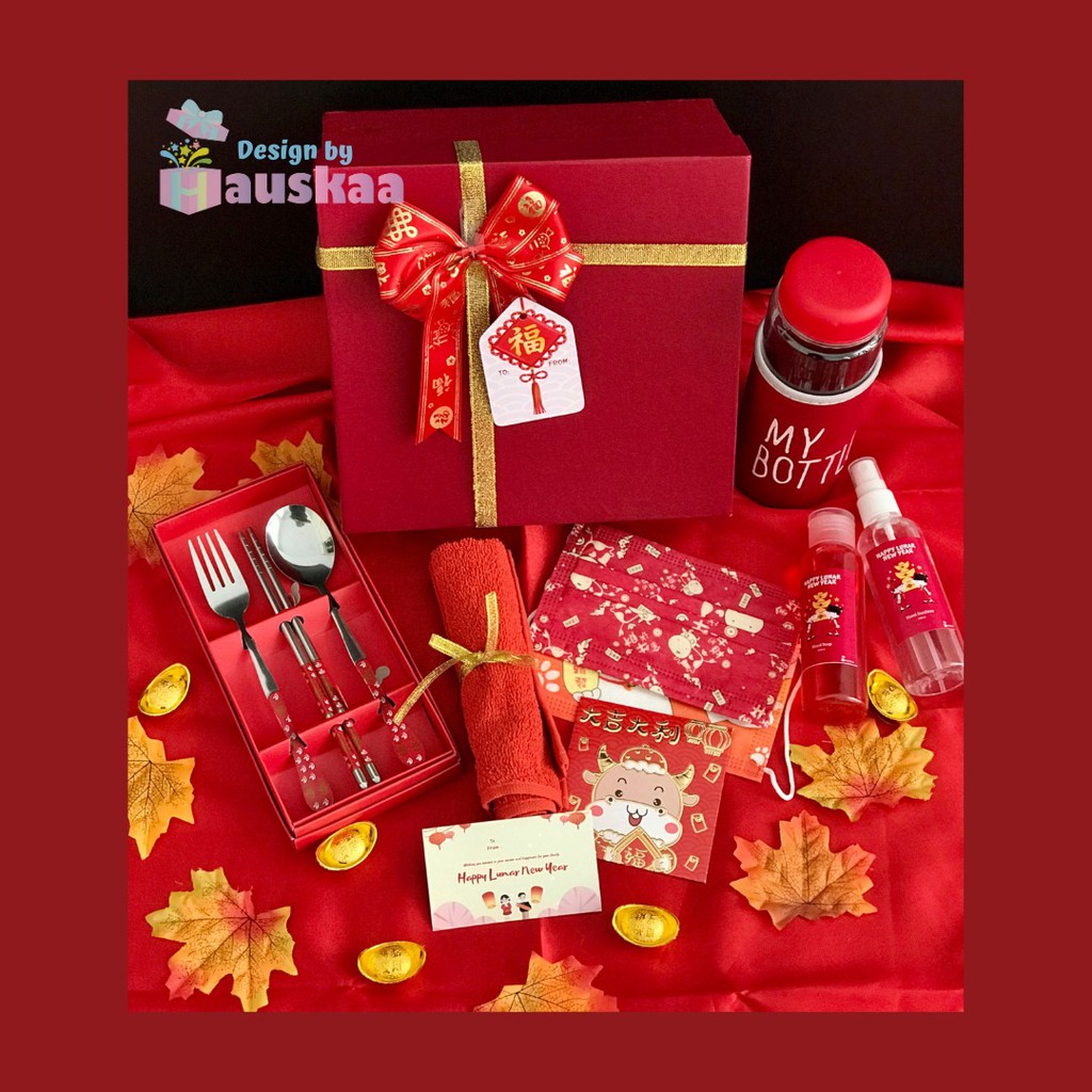 

Hampers Gift Box Bingkisan Hadiah Imlek Chinese New Year Health Package