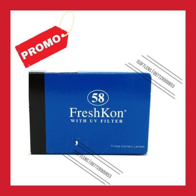 Freshkon 58 Softlens bening bulanan Monthly