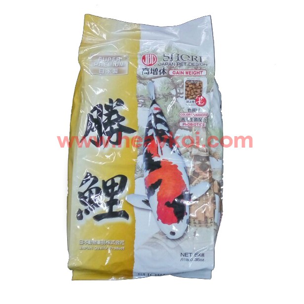 shori 5 kg koi food / pakan koi by JPD