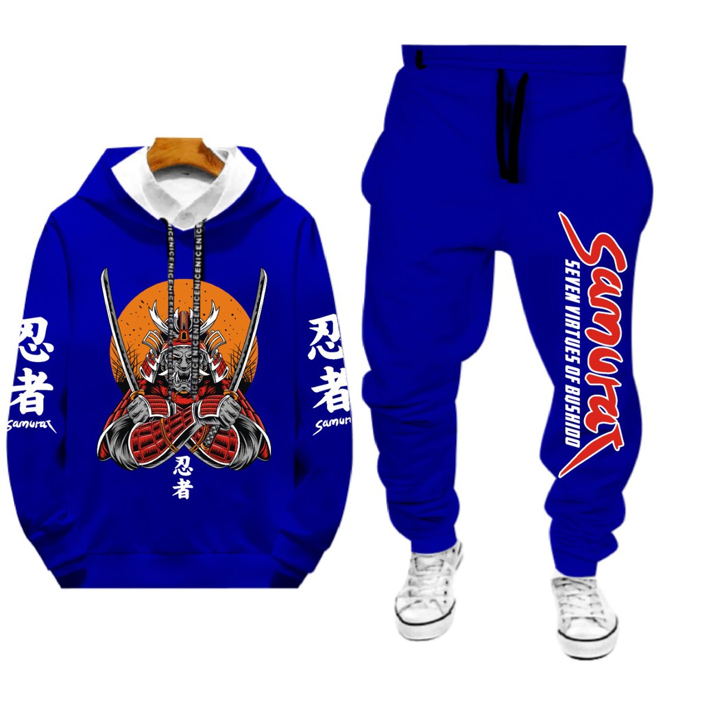 STELAN 1 SET SWEATER DAN JOGER PRIA RONIN